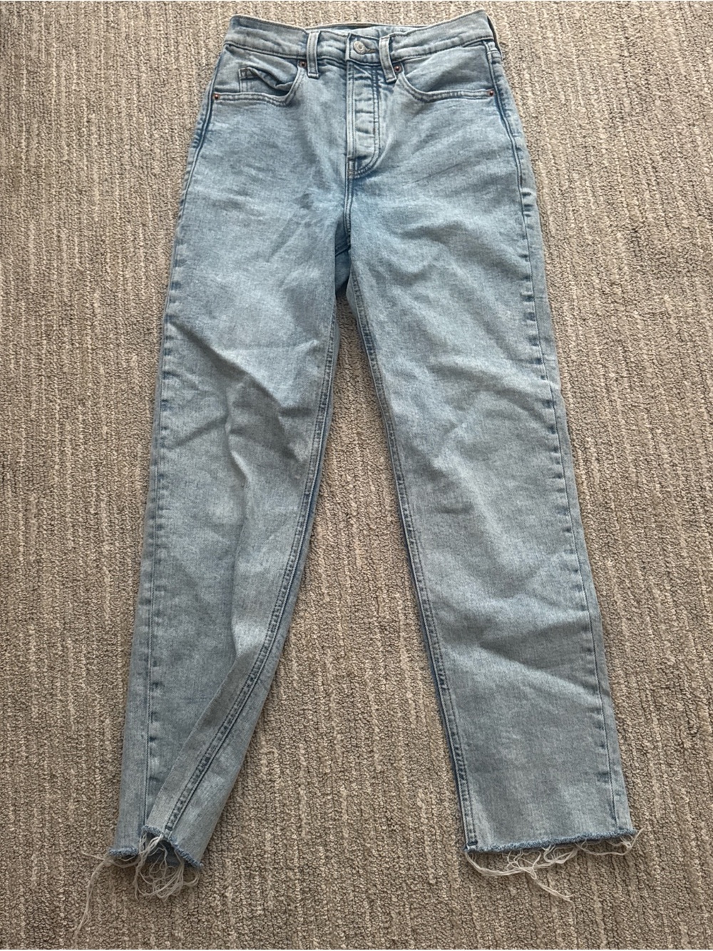 Old Navy Light Blue Denim Jeans with Contrast Stitching